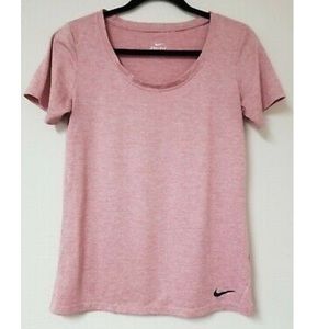 Nike Dri-Fit Round Neck Short-Sleeve Athletic Running Yoga Tee Shirt - Women's S